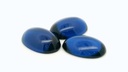 Synthetic Spinel 18x13mm Oval Cabochon Bright Blue
