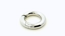 Shortener Sterling Silver 15mm Circle Polished with Trigger 