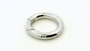 Shortener Sterling Silver 17mm Circle Polished with Trigger 