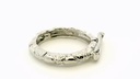 Shortener Sterling Silver 19x15mm Oval Polished with Texture