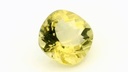 Lemon Quartz 12mm Square Cushion Chequerboard