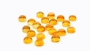 Citrine 3.25mm Round Cabochon