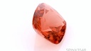 Spinel 6x5.9mm Cushion Orange