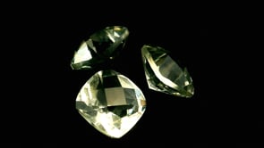 Mint Quartz 8.00mm Square Cushion Chequerboard 