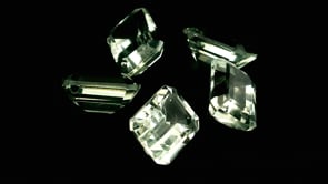 Mint Quartz 8x6mm Emerald Cut 