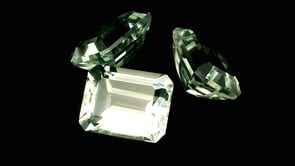Mint Quartz 11x9mm Emerald Cut 