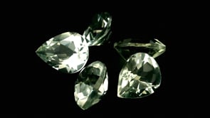 Mint Quartz 9x7mm Pear Shape