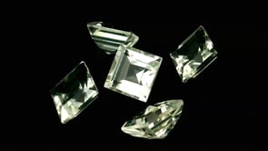Mint Quartz 6.00mm Carre Cut