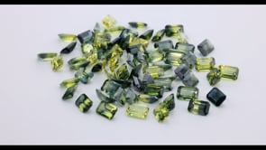 Parti Sapphire 6x4mm Emerald Cut