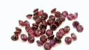 Rhodolite Garnet 3.00mm Round Diamond Cut