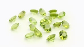 Peridot 4.00mm Round Buff Top