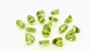 Peridot 4.00mm Trilliant Cabochon
