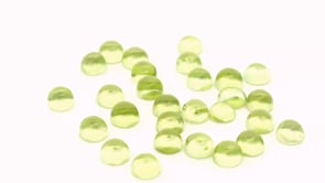 Peridot 2.50mm Round Cabochon 