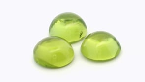 Peridot 10mm Round Cabochon 