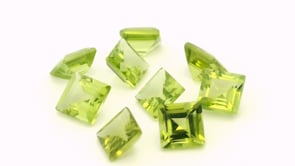 Peridot 5.50mm Carre Cut