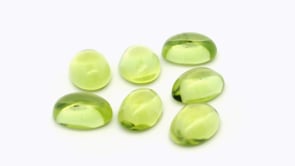 Peridot 8x6mm Oval Cabochon 