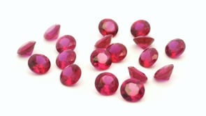 Synthetic Ruby Dark Pink 4.50mm Round