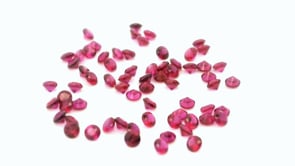 Synthetic Ruby Dark Pink 1.00mm Round