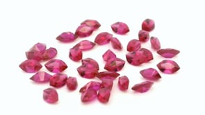Synthetic Ruby 3.5x2mm Marquise Bright Red