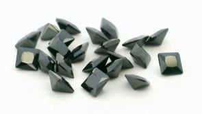 Cubic Zirconia 3.50mm Round Black
