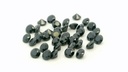 Cubic Zirconia 1.50mm Round Black