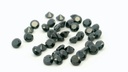 Cubic Zirconia 2.00mm Round Black
