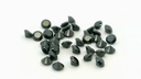 Cubic Zirconia 3.00mm Round Black