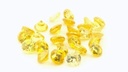 Cubic Zirconia 5.00mm Round Yellow
