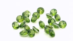 Synthetic Soude Spinel 3.75mm Round Light Green