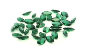 Synthetic Soude Spinel 5x2.50mm Marquise Green Shallow