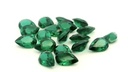 Synthetic Soude Spinel 6x4mm Pear Shape Green Shallow