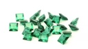 Synthetic Soude Spinel 3.50mm Carre Cut Green Shallow
