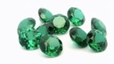 Synthetic Soude Spinel 5.50mm Round Green Shallow