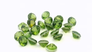 Synthetic Soude Spinel 3.25mm Round Light Green