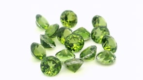Synthetic Soude Spinel 4.50mm Round Light Green
