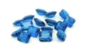 Synthetic Spinel 5x4mm Emerald Cut Bright Blue