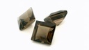 Smoky Quartz 9.00mm Carre Cut