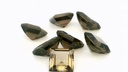 Smoky Quartz 7.00mm Carre Cut