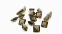 Smoky Quartz 3.00mm Carre Cut