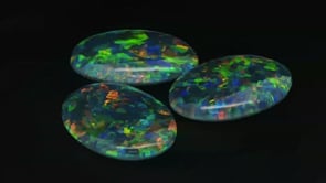 Opal Triplet 16x12mm Oval