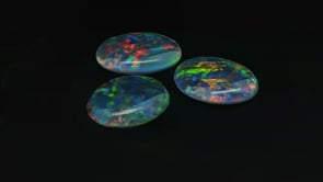 Opal Triplet 11x9mm Oval