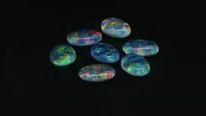 Opal Triplet 7x5mm Oval
