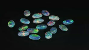 Opal Triplet 5x3mm Oval