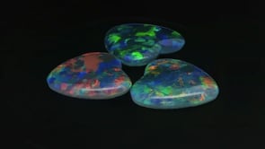 Opal Triplet 12mm Heart Shape