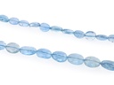 Aquamarine 6x5-12x10mm Polished Flat Oval Graduated