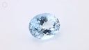 Aquamarine 11.1x9.1mm Oval Mid Blue