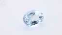 Aquamarine 10x7.9mm Oval Mid Blue