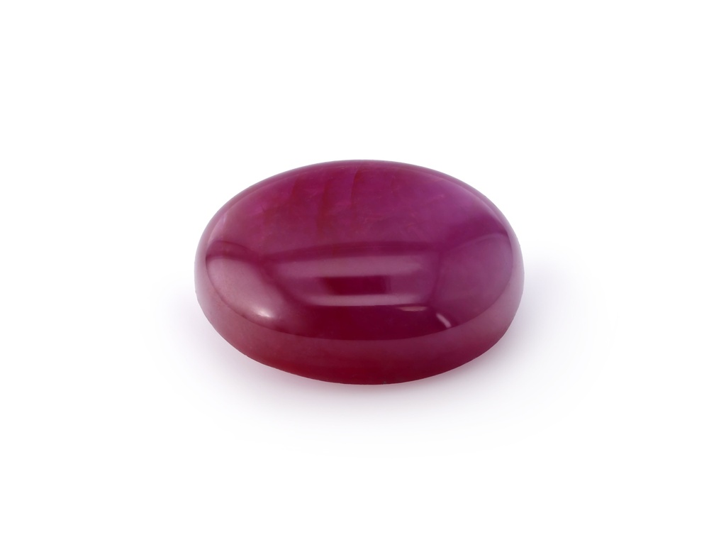 Star Ruby 8.8x7.3mm Oval Cabochon