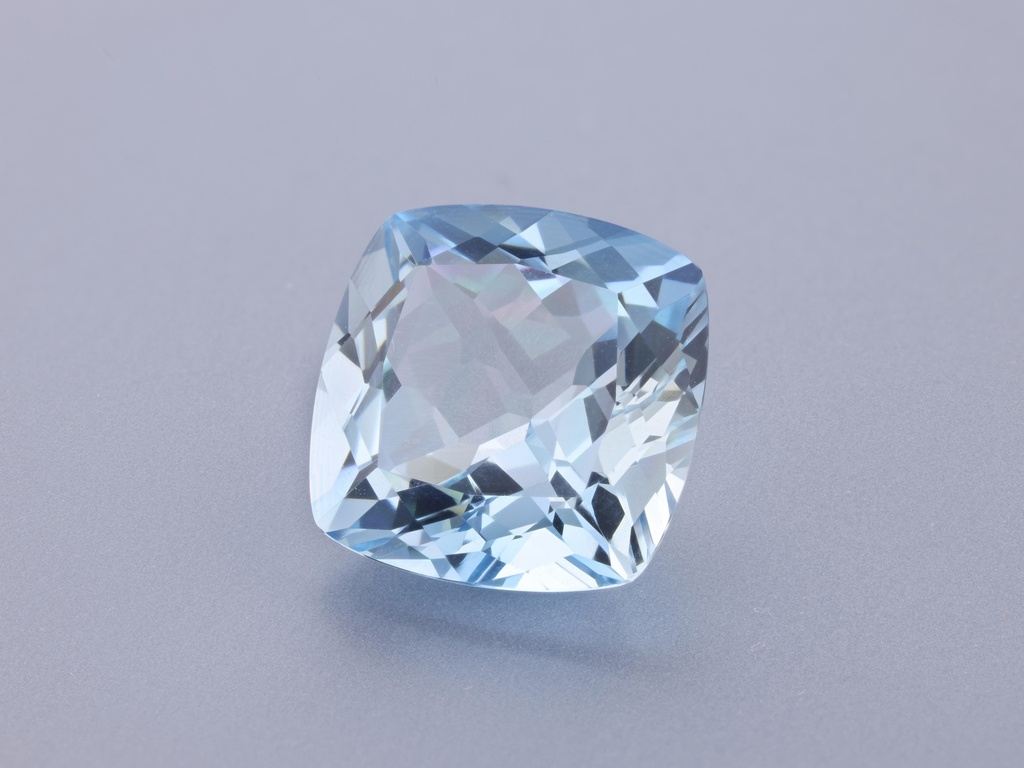 Aquamarine 10mm Square Cushion
