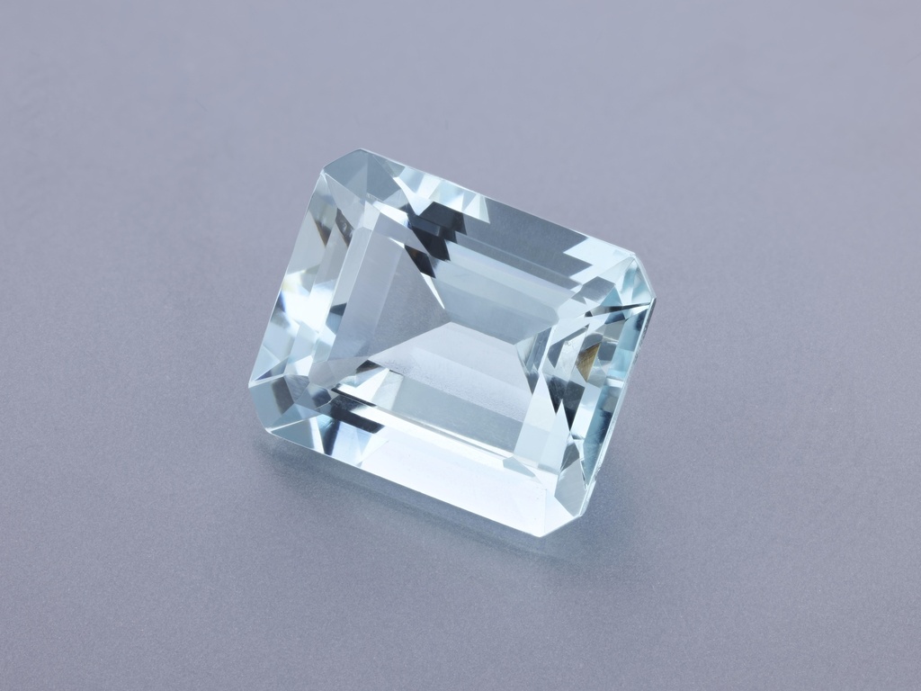 Aquamarine 12x9.8mm Emerald Cut